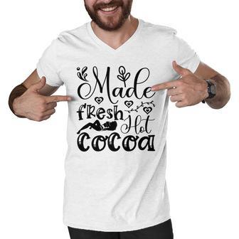 Fresh Hot Cocoa Men V-Neck Tshirt | Favorety