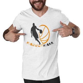 Funny Basketball Gift For Basketball Lovers Men V-Neck Tshirt | Favorety