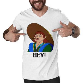 Hey V2 Men V-Neck Tshirt | Favorety DE