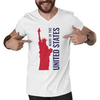 Made In The United States Tshirt American Tshirt United State Of America405 Men V-Neck Tshirt - Monsterry DE