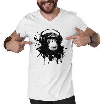 Monkey Business Men V-Neck Tshirt | Favorety UK