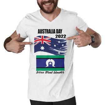 New Australia Day 2022 Men V-Neck Tshirt | Favorety AU