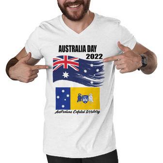 New Australia Day 2022 V2 Men V-Neck Tshirt | Favorety DE