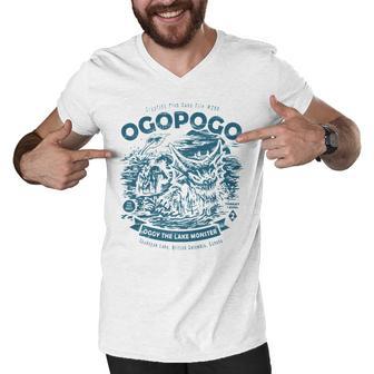 Ogopogo - Cryptids Club Case File 298 191 Trending Shirt Men V-Neck Tshirt | Favorety AU