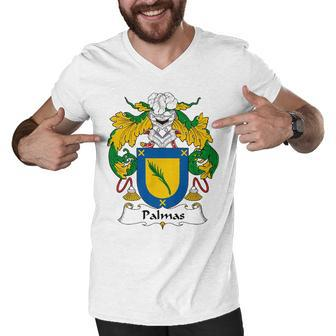 Palmas Coat Of Arms Family Crest Shirt Essential T Shirt Men V-Neck Tshirt - Seseable