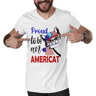 Proud To Be An Americat 807 Shirt Men V-Neck Tshirt | Favorety