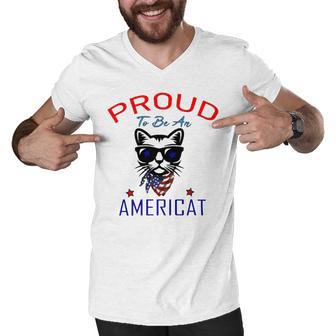 Proud To Be An Americat 808 Shirt Men V-Neck Tshirt | Favorety CA