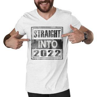 Straight Into Men V-Neck Tshirt - Monsterry UK