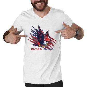 The Ultra Maga Is Back Men V-Neck Tshirt | Favorety CA