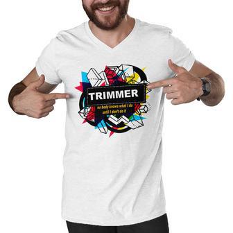 Trimmer Men V-Neck Tshirt | Favorety CA