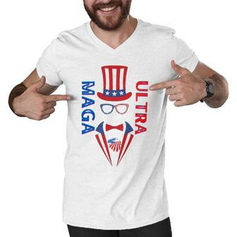 Ultra Maga And Proud Of It V20 Men V-Neck Tshirt | Favorety