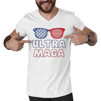 Ultra Maga V24 Men V-Neck Tshirt | Favorety UK