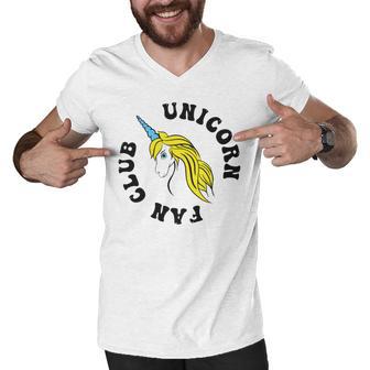 Unicorn Fan Club 17 Trending Shirt Men V-Neck Tshirt | Favorety DE