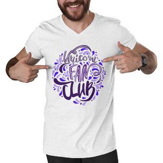 Unicorn Fan Club 18 Trending Shirt Men V-Neck Tshirt | Favorety CA