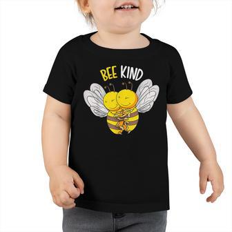 Bee Bee Bee Kind Bumble Bee Kindness Kids Girls Boys V2 Toddler Tshirt - Monsterry
