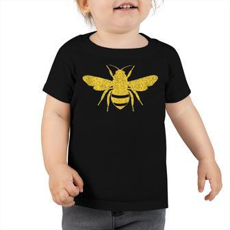 Bee Bee Bee Silhouette - Sweet Insect Gift For Honeybee Lovers Toddler Tshirt - Monsterry