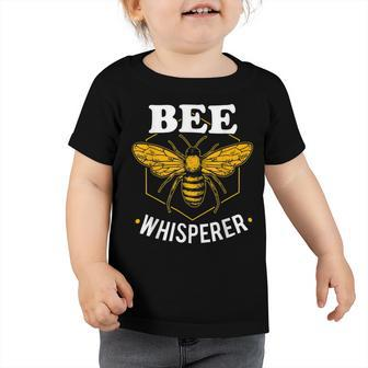 Bee Bee Bee Whisperer - Funny Beekeeping & Beekeeper Toddler Tshirt - Monsterry