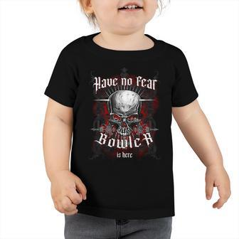 Bowler Name Shirt Bowler Family Name V2 Toddler Tshirt - Monsterry