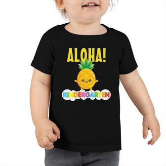 Kindergarten Cool Aloha Cute Pineapple Toddler Tshirt