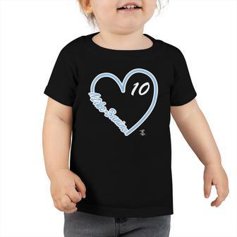 Mike Zunino Heart Script Gameday Toddler Tshirt | Mazezy