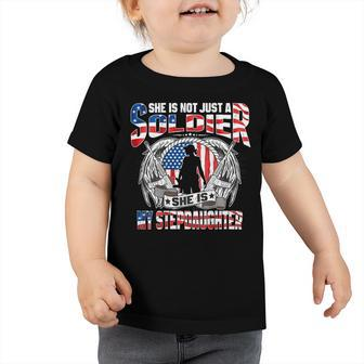 My Stepdaughter Is A Soldier Hero 683 Shirt Toddler Tshirt | Favorety UK