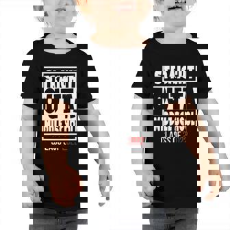 Straight Outta Middle School Class Of 2022 Graduation Toddler Tshirt | Mazezy