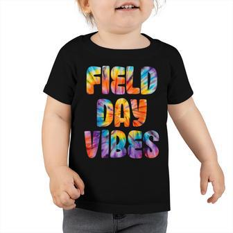Students And Teacher Field Day Vibes   Toddler Tshirt
