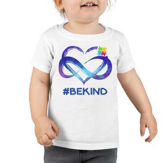 Be Kind Autism Awareness Heart Autism Awareness Month Toddler Tshirt | Favorety