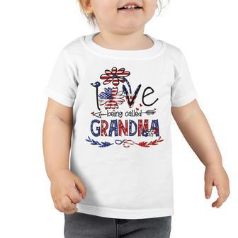 Being Called Grandma Sunflower Usa 685 Shirt Toddler Tshirt | Favorety UK