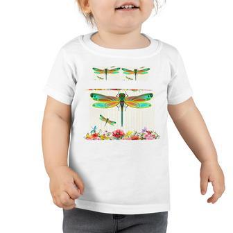 Dragonfly Wallpaper Toddler Tshirt - Monsterry DE