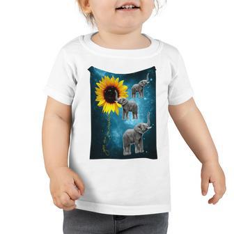 Elephant - Sunflower You Are My Sunshine Toddler Tshirt - Monsterry CA