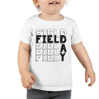 Field Day 2022 For School Teachers Kids And Family Yellow Toddler Tshirt | Mazezy AU