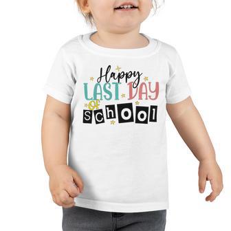 Happy Last Day Of School Kids Teacher Student Graduation Premium 37 Shirt Toddler Tshirt | Favorety DE