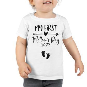 Happy Mothers Day 2022 Mommy My First Mothers Day V2 Toddler Tshirt | Favorety UK