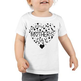 Happy Mothers Day Gift For Your Mom Lovely Mom Gift V2 Toddler Tshirt | Favorety