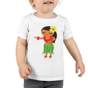 Hawaiian Hula Dancer Hawaii Girl Toddler Tshirt | Mazezy