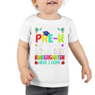 Kids Kids So Long Pre-K Kindergarten Here I Come Graduation 2022 Toddler Tshirt - Seseable
