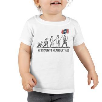 Mississippi Neanderthal Thinking Toddler Tshirt | Favorety