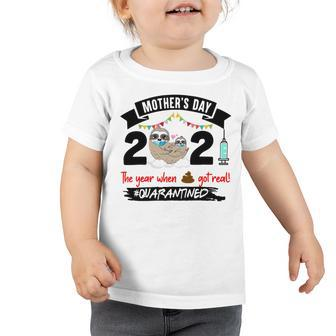 Sloth Mothers Day 2021 The Year When 848 Shirt Toddler Tshirt | Favorety