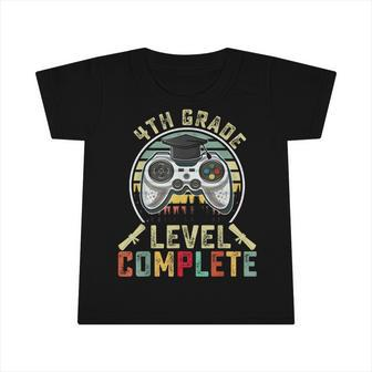 4Th Grade Level Complete Gamer 4Th Grade Graduation Gifts Infant Tshirt - Seseable