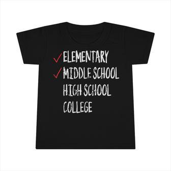 Funny 8Th Grade Graduation-Middle School Graduation Infant Tshirt | Mazezy