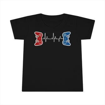 Gaming Heartbeat Clothing Gamer Life Infant Tshirt | Mazezy