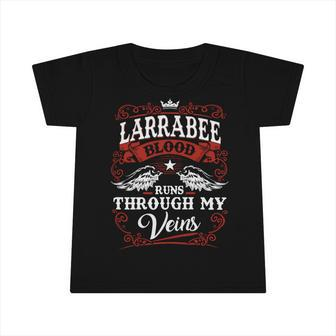 Larrabee Name Shirt Larrabee Family Name Infant Tshirt - Monsterry DE