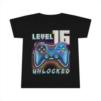 Level 16 Unlocked Video Game 16Th Birthday Gamer Boys Infant Tshirt - Seseable