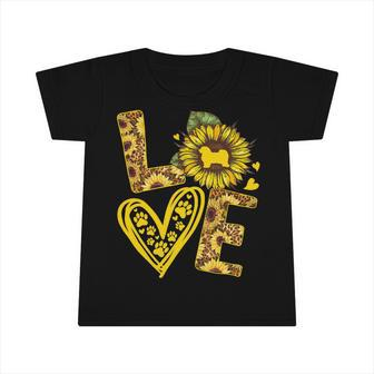 Love Havanese Sunflower Funny Dog Lover Infant Tshirt - Monsterry UK
