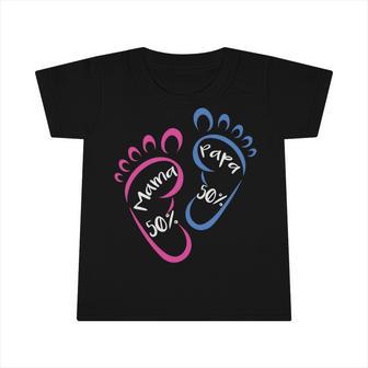 Mama Papa 50 Bafeet Pregnant Maternity 504 Shirt Infant Tshirt | Favorety CA