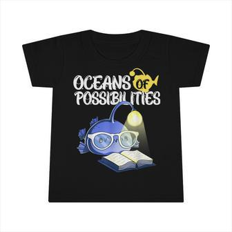 Oceans Of Possibilities Summer Reading 2022 Anglerfish Kids Infant Tshirt | Mazezy