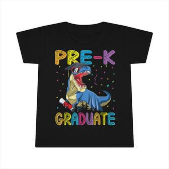 Pre-K Graduate Dinosaur T-Rex Pre Kindergarten Graduation Infant Tshirt | Mazezy CA