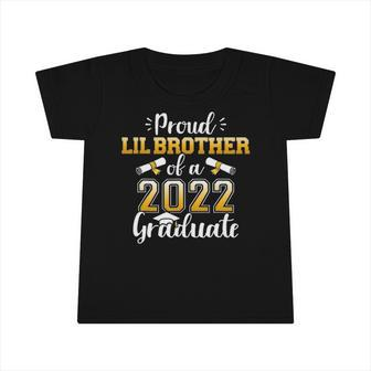 Proud Lil Brother Of Class Of 2022 Graduate For Graduation Infant Tshirt | Mazezy
