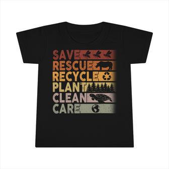 Save Rescue Recycled Plant Clean Care Infant Tshirt | Favorety UK